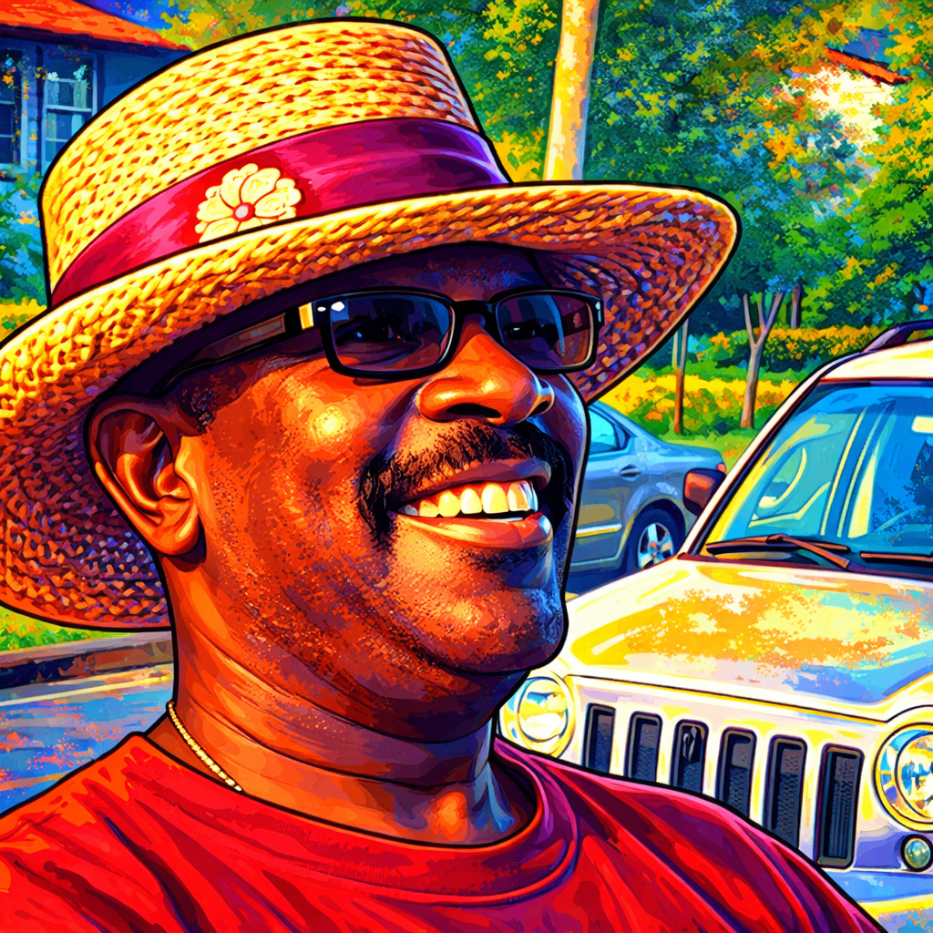 Uncle Pop character portrait
